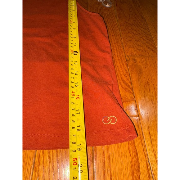 CALIA by Carrie Underwood Rust Orange High Neck Tank Top Womens XS Activewear - Picture 4 of 5